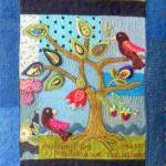Wool Folk Art Quilt Wallhan..