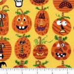 Halloween Fabric Dem Bones ..