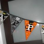 Halloween Fabric Bunting Fl..