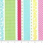 Cheerful Bright Stripe Fab..