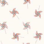 Pinwheels Flannel Fabric fr..