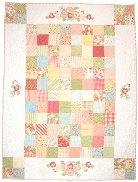 Meadow Charm Square Quilt Pattern b Acorn Quilt Co.