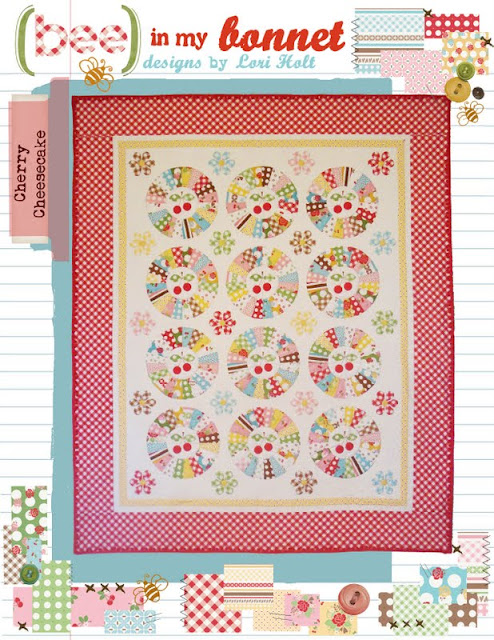 Cherry Cheesecake Quilt Pattern from Bee in my Bonnet