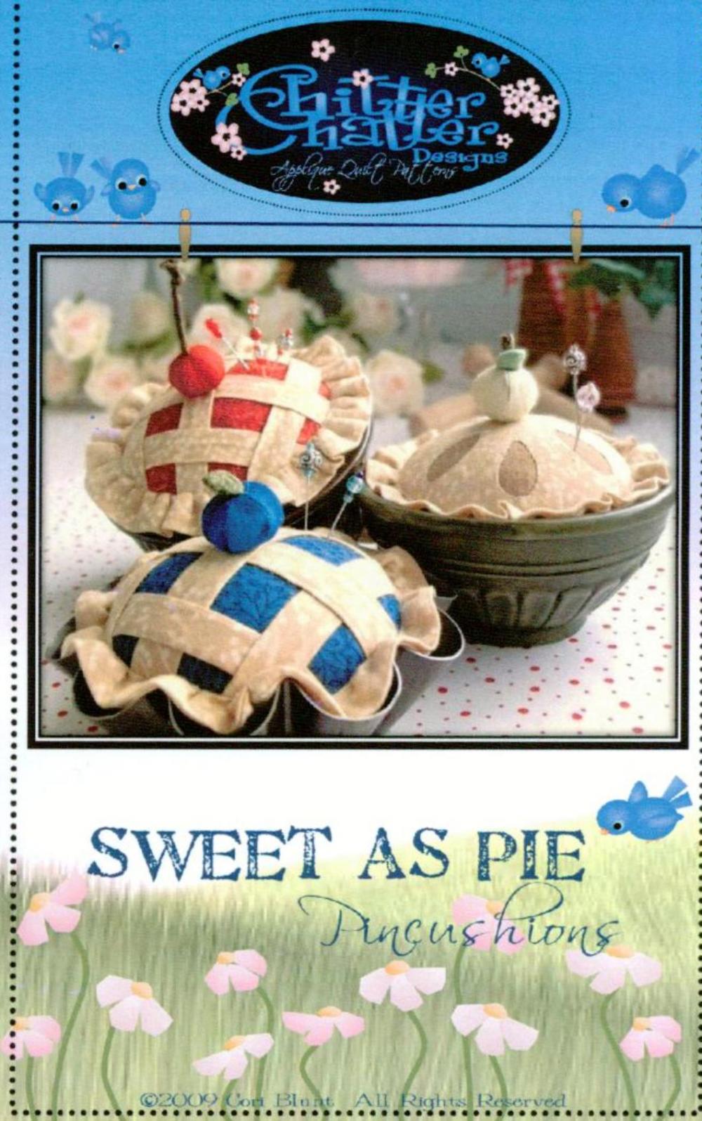 Sweet as Pie Pincushion Pattern by Chitter Chatter Designs