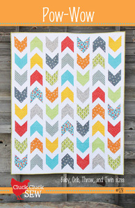 New Quilt Pattern Pow Wow by Cluck Cluck Sew! Easy and Fun to Make