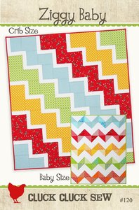 New Ziggy Baby Quilt Pattern by Cluck Cluck Sew! Two Patterns in One