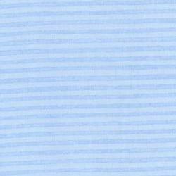 Blue Baby Bunnies Everywhere Fabric with Striped from Bunnies by the Bay